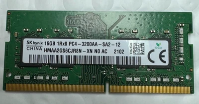 SK HYNIX 16GB 1Rx8 PC4-3200AA DDR4 Memory - Image 1 of 2