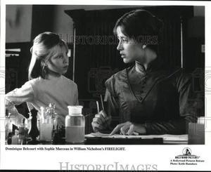 Press Photo Dominique Belcourt & Sophie Marceau in William Nicholson's Firelight - Picture 1 of 2