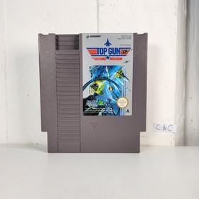 Top Gun The Second Mission Nintendi Nes Pal A Ita Cartridge
