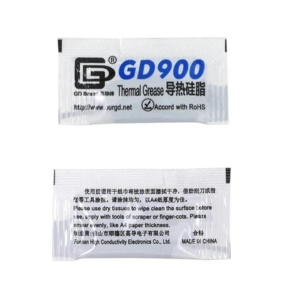 Pâte Thermique Sachet 0.5gr GD900 Lot de 5x Sachets CPU GPU PC Console PS XBOX - Photo 1/2