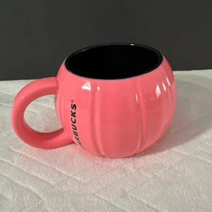 Taza calabaza Starbucks otoño 2023 rosa neón 12 oz/café  - Imagen 1 de 6