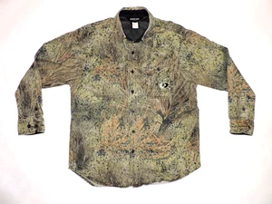 Mossy Oak Pursuits Mens Large Long Sleeve Vented Back Camo Shirt - Picture 1 of 12