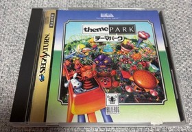 Theme Park Sega Saturn Retro Game