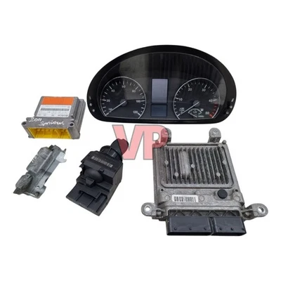 Mercedes Sprinter 311 CDI Euro 5 Engine ECU Kit Ignition Key (10-14) - Image 1 of 4