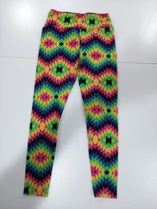 Leggings LuLaRoe Atléticos Entrenamiento Súper Suaves Multicolor Geométricos Talla Única - Imagen 1 de 5