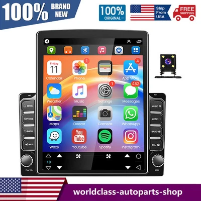 Radio CarPlay Pantalla Táctil 2 Din Estéreo Coche Doble Din Vertical Android 15 9.7"" Foto 1 de 4
