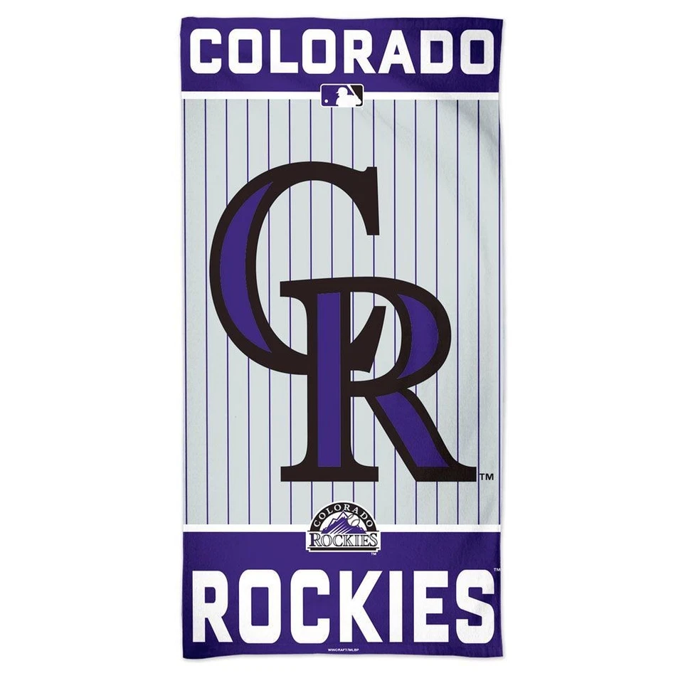 Полотенце Colorado Rockies 30x60 пляжный стиль - специальный заказ - Изображение 1 из 1