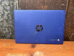 HP Chromebook Blue - Picture 1 of 6