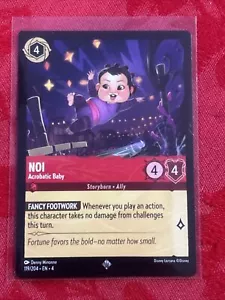 Disney Lorcana - Ursulas Rückkehr - Noi - Akrobatisches Baby - 119/204 - Bild 1 von 7