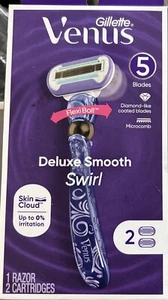 Navaja Gillette Venus Swirl Flexi Ball 5 hojas extra suave con 2 cartuchos - Imagen 1 de 1