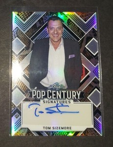Tom Sizemore Signed Autographed 2022 Leaf Century Signature card 2/2