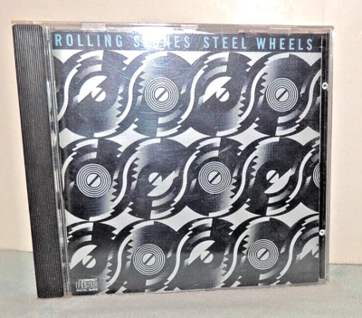 Rolling Stones - Steel Wheels (CD,1989,RSR,1st Ed) CK 45333,EARLY PRESS Foto 1 de 3
