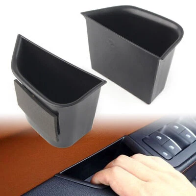 2Pcs Car Front Door Handle Armrest Storage Box Kit For Alfa Romeo Giulia 2017-19 Foto 1 de 4