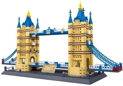 Wange Architecture Tower Bridge London Building Blocks Toy Set #4219 - Image 1 of 4