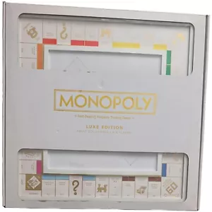 Own a Piece of History: RARE Gold Monopoly Luxe Edition - Collector's Dream! - Picture 1 of 6