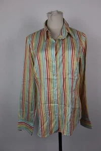 MARELLA CAMICIA DONNA TG. 48 WOMAN SHIRT SETA SILK SOIE CASUAL VINTAGE ITALY - Photo 1/8