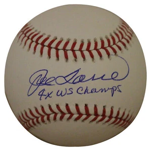 Joe Torre Autographed New York Yankees OML Baseball WS Champs JSA 28278 - Picture 1 of 1