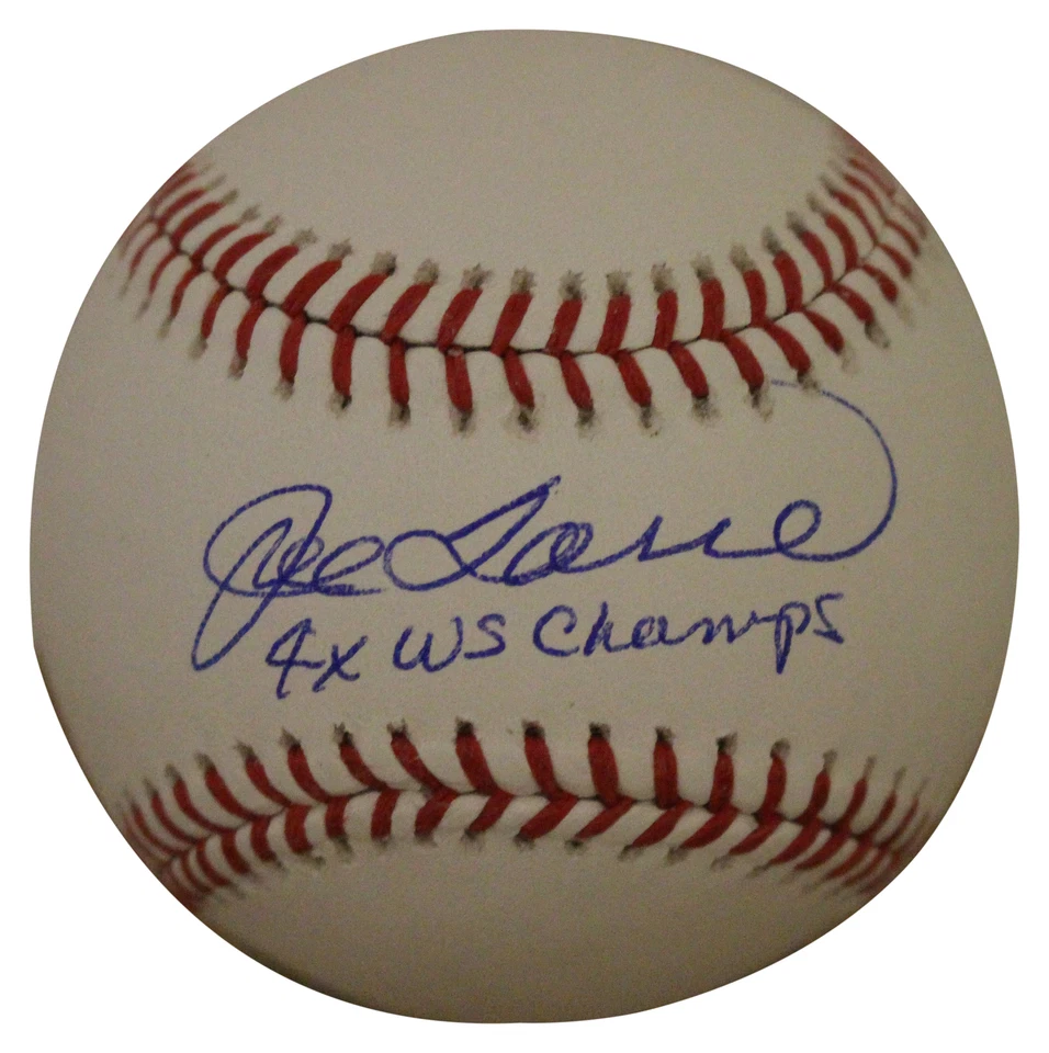 Joe Torre Autografiado New York Yankees OML Béisbol WS Champs JSA 28278 Foto 1 de 1