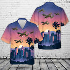 US Air Force Fairchild OA-10A Thunderbolt II Hawaiian Shirt Sunset Beach Shirt