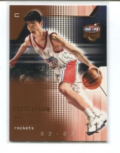 2002-03 Fleer NBA Hoops Yao Ming Rookie Houston Rockets 293/299 - Picture 1 of 2