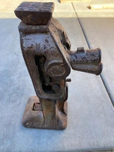 24A SIMPLEX JACK PART NO. 4 RAILROAD RATCHET LOWERING LEVEL HOUSE MOVING - Picture 1 of 11