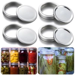 10/20PCS Canning Lids Leak-Proof Split-type Regular/Wide Mouth Mason Jar Lids - Picture 1 of 18