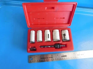 USED, SNAP ON TOOLS HOLE SAW SET , PART#LHS606B - Picture 1 of 5
