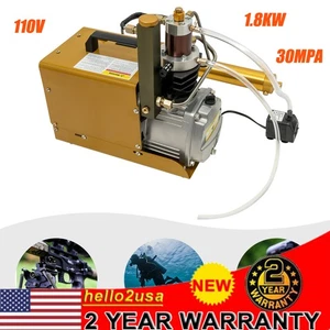 4500 PSI Elektrischer Luftkompressor Tauchen Pumpe Hochdruck Wasserkühlung - Bild 1 von 14