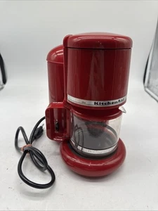 KitchenAid 4 Cup Compact Coffee Maker KCM055ER3 - RED, Tested & Working. s6 - Picture 1 of 6
