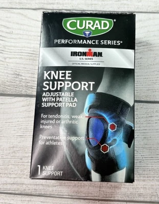 Универсальная регулируемая накладка на колено Curad-Performance Series Ironman - Изображение 1 из 4