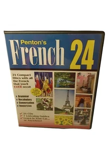 French learning system incomplete 23/24 CDs  audiobook + pamphlet  - Picture 1 of 10
