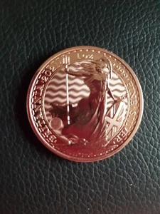 Britannia 1oz Silber 2021, Rosefarben - Bild 1 von 2