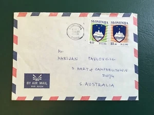 Cubierta ICOLLECTZONE Eslovenia a Australia (E600) - Imagen 1 de 1