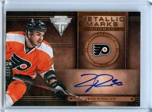 2013-14 Panini Titanium Metallic Marks #MM-50 Zac Rinaldo B - Picture 1 of 2