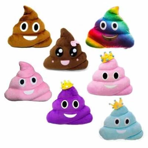 30cm Poo Familie Emoji Emoji Kissen Gefüllte Plüsch Kissen Kissen Lustige Puppe - Bild 1 von 16