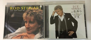 Rod Stewart 2fer CDs - Very Best of & As Time Goes By, Great American Songbook 2 - Picture 1 of 3