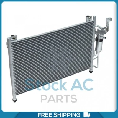 New A/C Condenser for Mazda 2 - 2011 to 2015 - OE# DF7161480A - Image 1 of 4