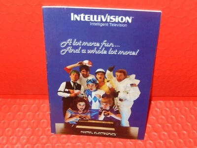 VINTAGE  INTELLIVISION  GAME BROCHURE WITH 37 GAMES INSTRUCTION& PICTURES NEW - Image 1 of 2