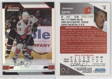 2003 Bowman Chrome Draft Picks & Prospects Refractor /300 Jarome Iginla #80 HOF