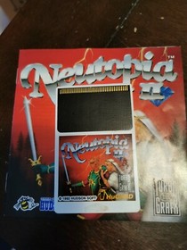 Neutopia ii TurboGrafx-16 Game Card Plus Manual. Mint Condition RARE