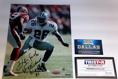 KEVIN SMITH Signed Cowboys Photo Super Bowl Inscriptions Auto Tristar Autograph - Image 1 of 2