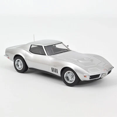 Chevrolet Corvette 1969 plata metálica 1:18 modelo 189032 Foto 1 de 4