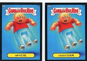 Garbage Pail Kids BNS3 2013 Opti Cal & Leggy Liam 139a/b Black Border Parallels - Imagen 1 de 1