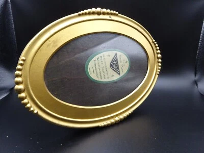 Original art deco Arco gilt oval picture frame circa 1920 - Image 1 of 4