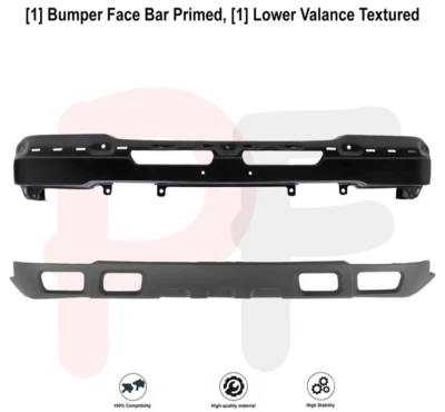 Parachoques delantero cebado/cenefa texturizada para Chevrolet Silverado 1500 2003-2007 Foto 1 de 4