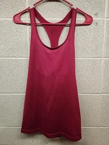 Nike Tank Top Girls Small Red Dri-Fit Breathable Sleeveless Workout Running - Picture 1 of 3