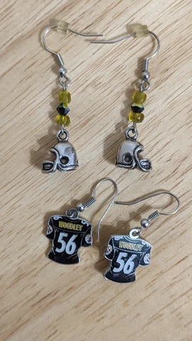 Pittsburgh Steelers Earrings - 2 Pair Cover