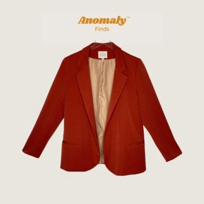 Silence & Noise Mujer Talla L Rojo Frente Abierto Foto 1 de 4