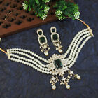 Indian Bollywood Bridal Gold Plated Choker Necklace Kundan Necklace Jewelry Set