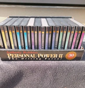 Anthony Robbins Personal Power II 25-CD Box Set All Discs VG Fst Ship - Picture 1 of 8